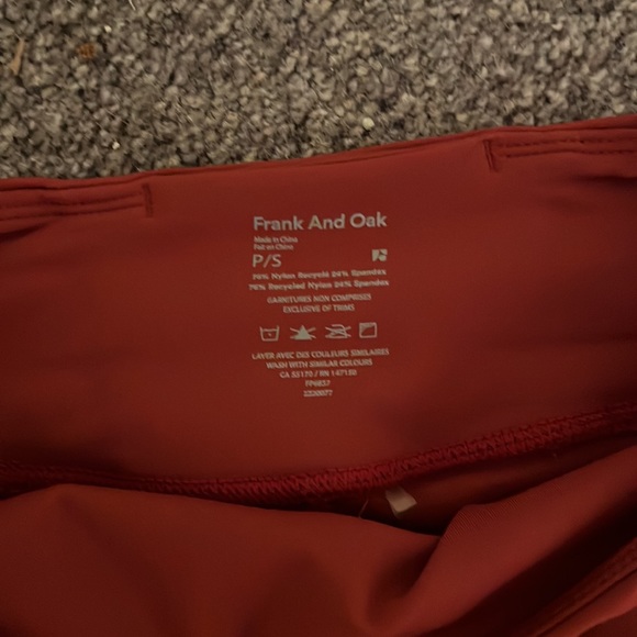 Frank and Oak biker shorts - Picture 3 of 3